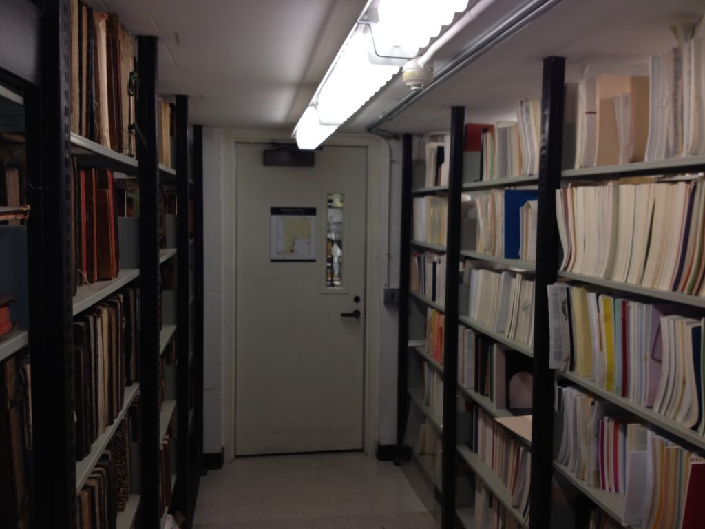 Reception desk – Yale Beinecke Millwork & Casework
