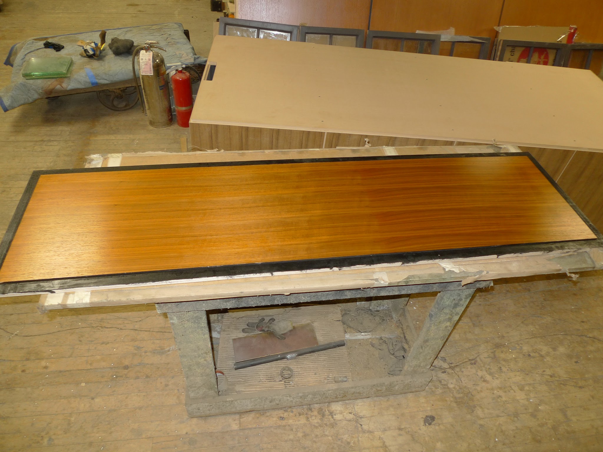 Restored bronze door – 26 E. 10 St NYC