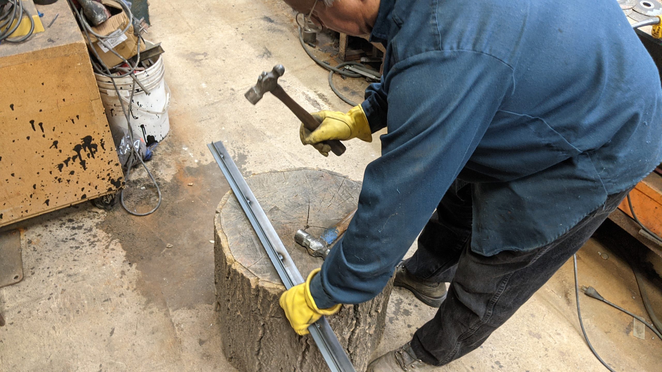 In-house capabilities – full metal restoration shop for bronze, steel, and ironwork